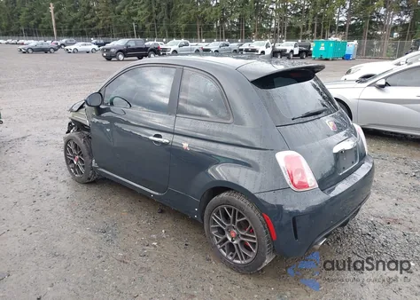 2017 Fiat 500 Abarth from USA, damaged, VIN 3C3CFFFH8HT698078